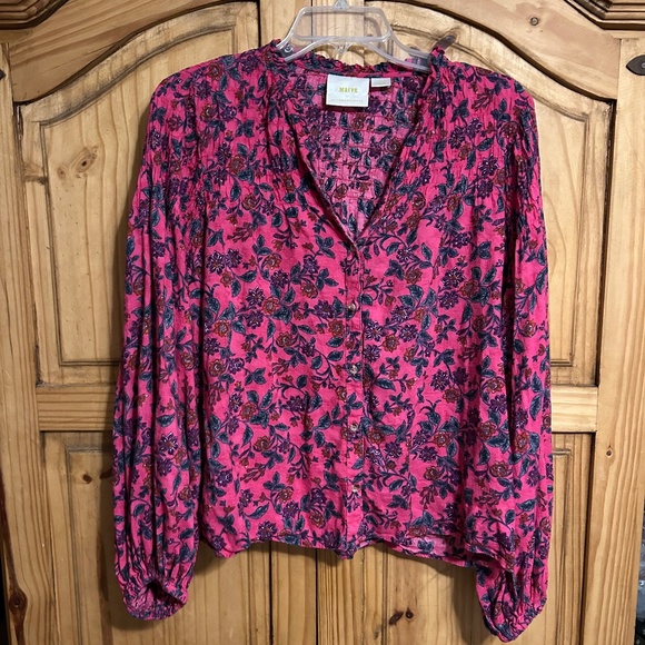 Maeve by Anthropologie button down Blouse - Picture 1 of 6